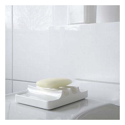porte savon design blanc kali authentics opt