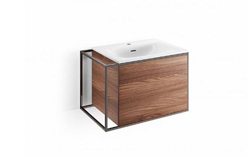 meuble suspendu lavabo porte push pull vasque marbre mineral 2 opt