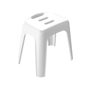 spirella tabouret blancc