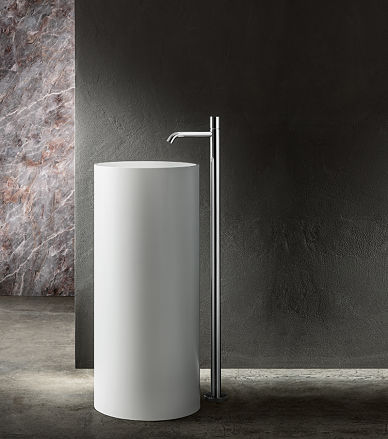 mitigeur lavabo installation sol opt